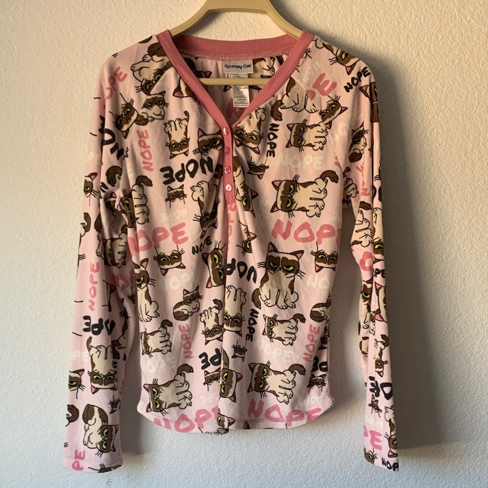 Pink Pajama Top